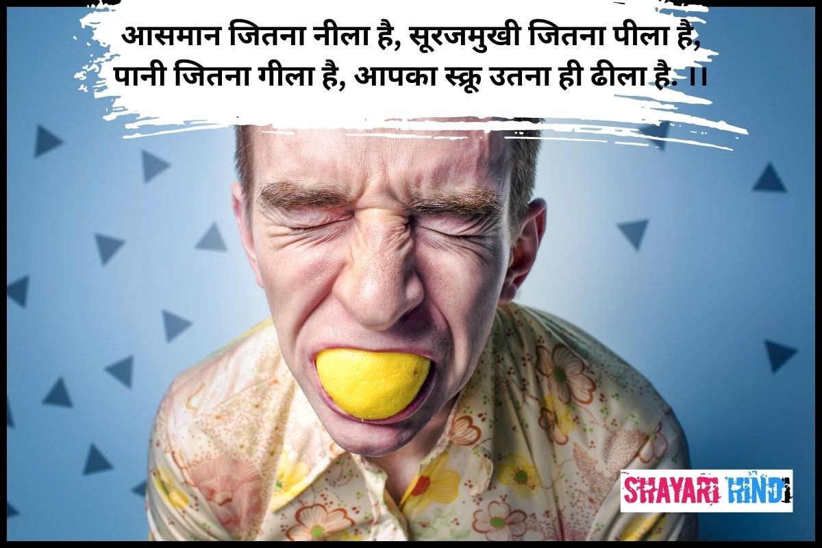 Insult Shayari in Hindi